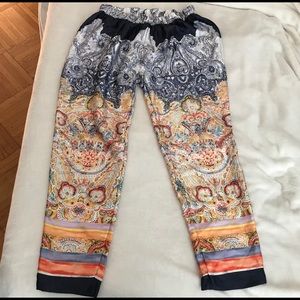 Beautiful Calypso St. Barth Satin-Like Pants